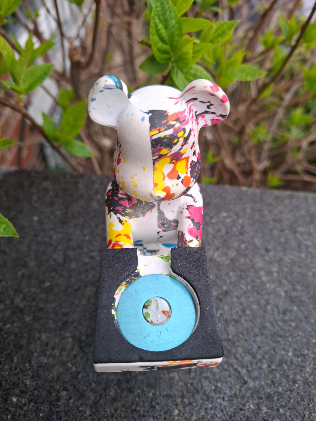 Design-Figur "Splash Art" - Exklusiver Smartwatch-Halter & Interieur Highlight