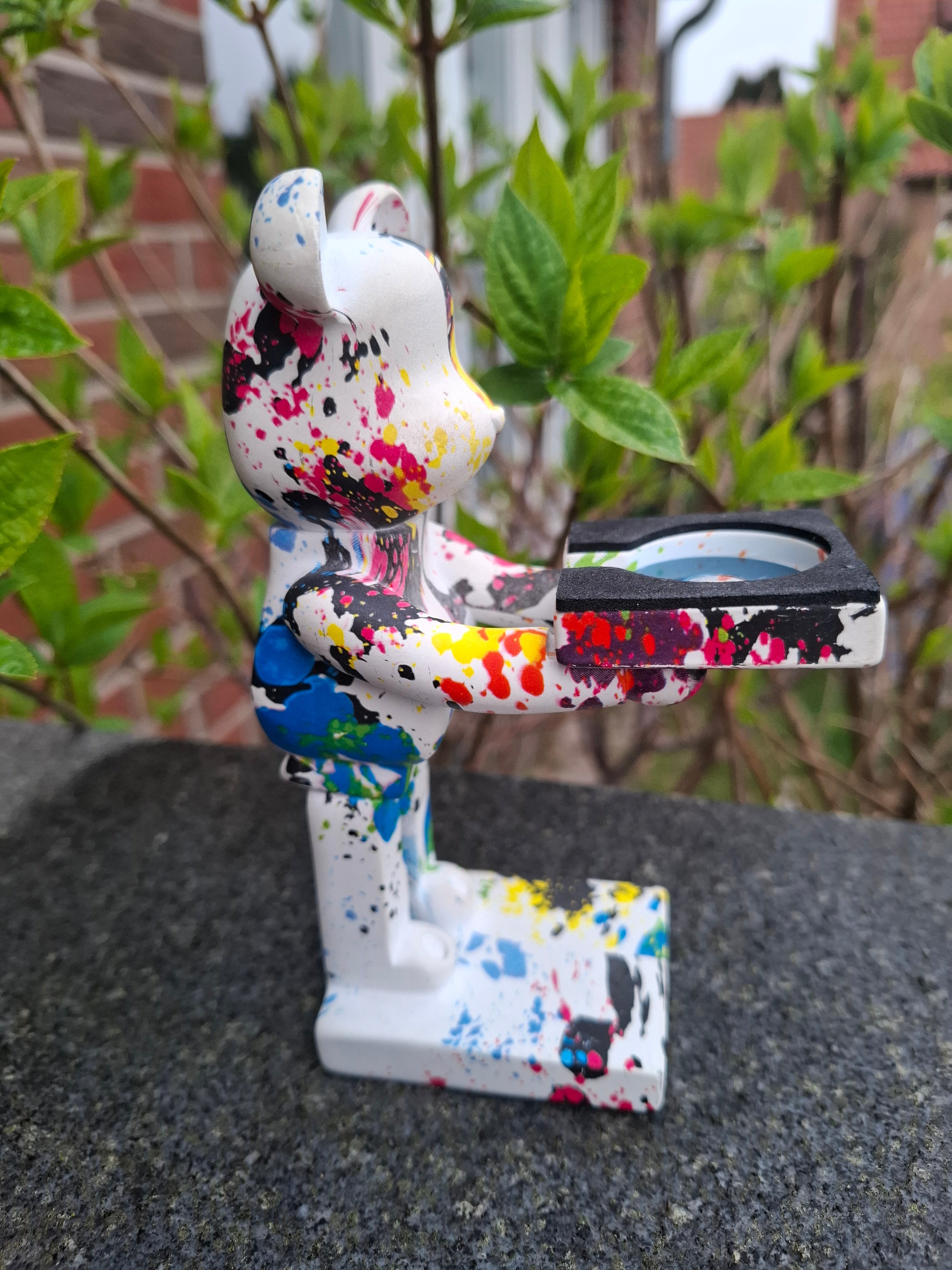 Design-Figur "Splash Art" - Exklusiver Smartwatch-Halter & Interieur Highlight
